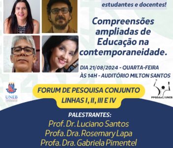 Fórum de Pesquisa Conjunto – 21/08/2024