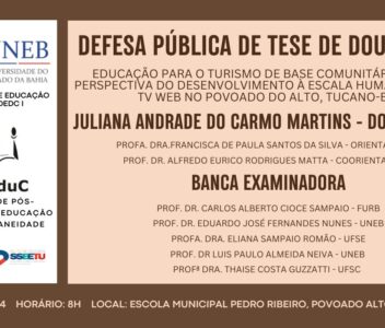 Defesa de Tese – Juliana Andrade do Carmo Martins