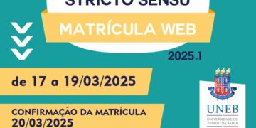 Matrícula WEB 2025.1